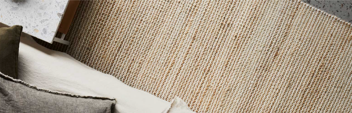 A glossary graphic listing rug and weaving terminology