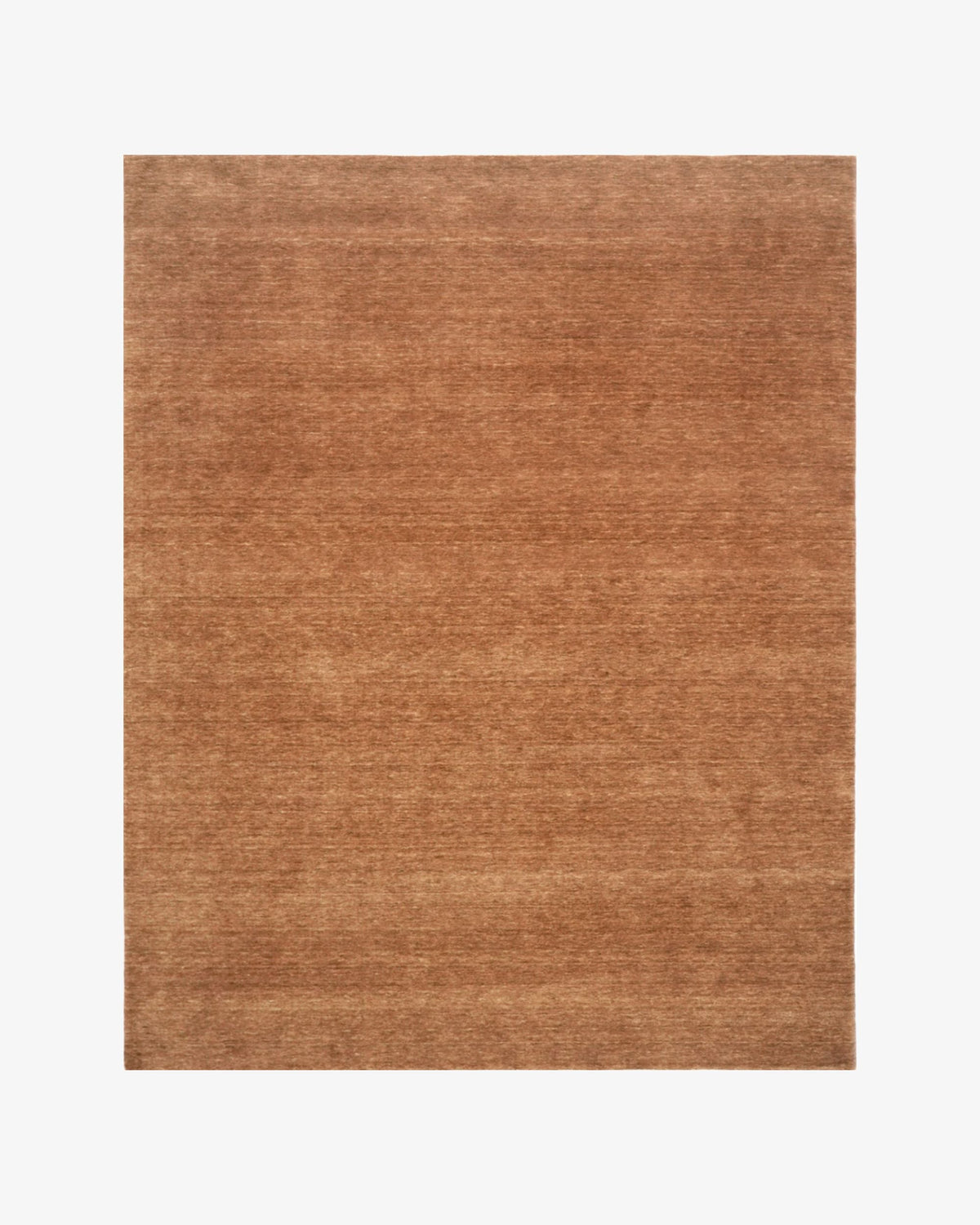 Grain Wool Rug in russet, swatch