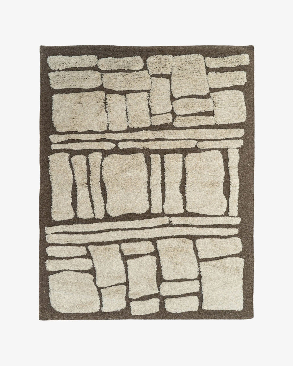 Burnt Sienna Wool Rug swatch