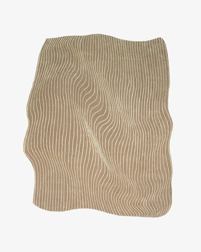 Crinkle Wool & Silk Rug / Swatch