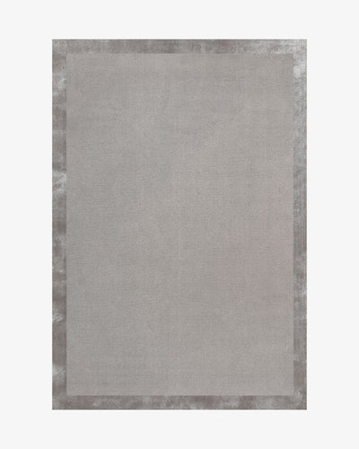 Fragment Wool & Silk Rug / Medium Grey / Swatch