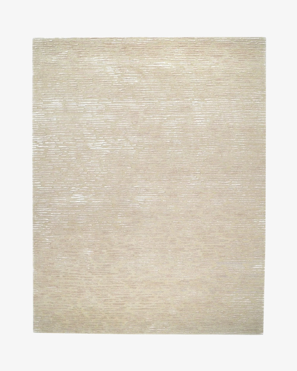 Cabella Wool & Silk Rug in mink, swatch