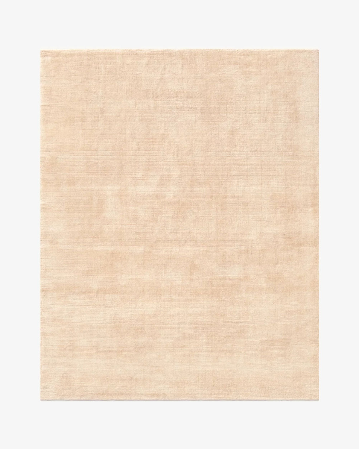 Plush Wool Rug in sand, swatch