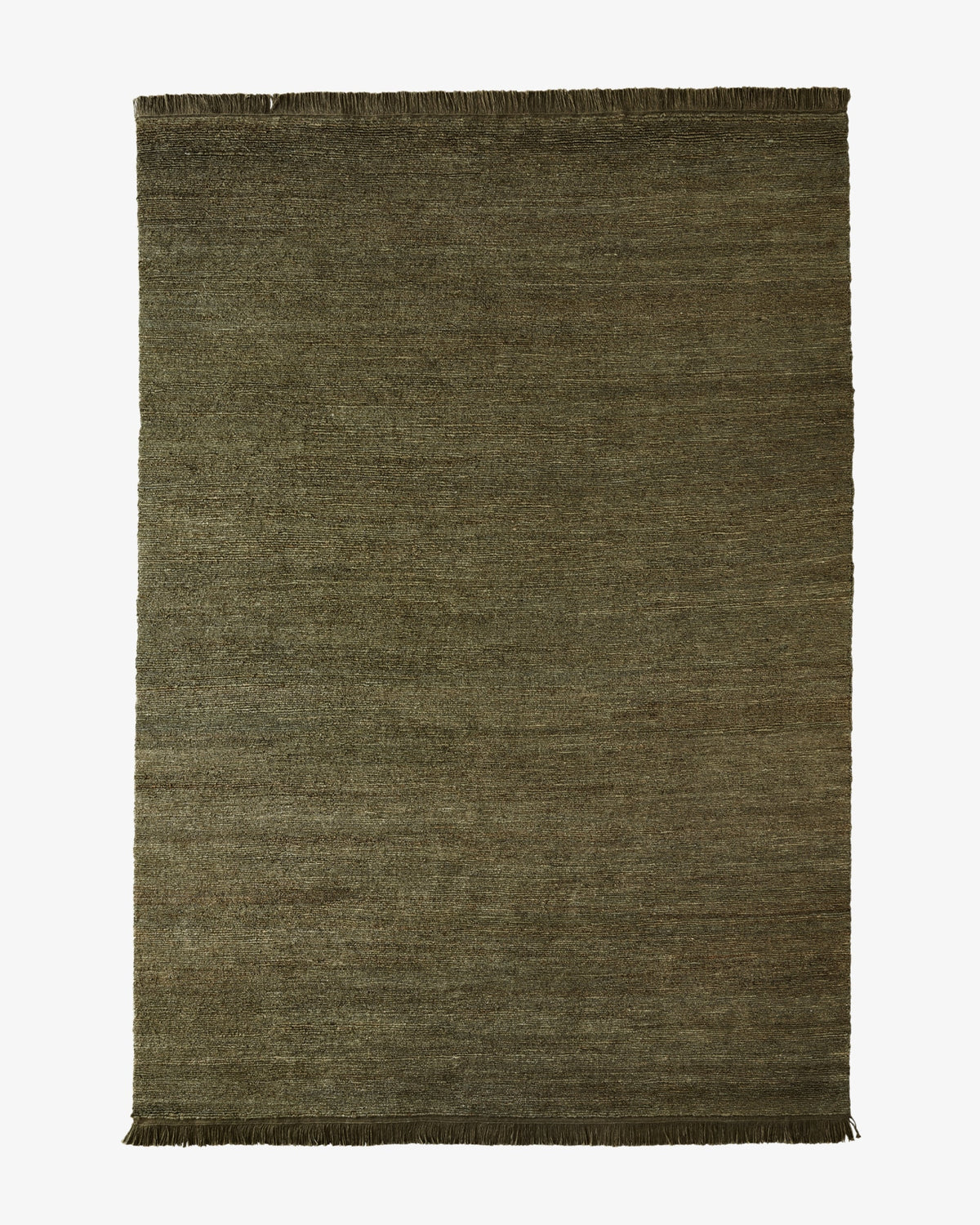 Savannah Jute Rug in olive, swatch