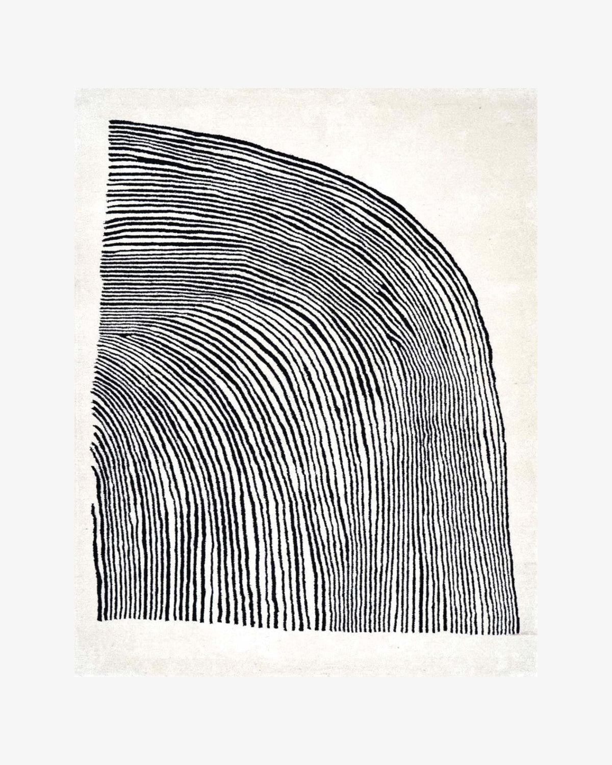 Monochrome Wool Rug swatch