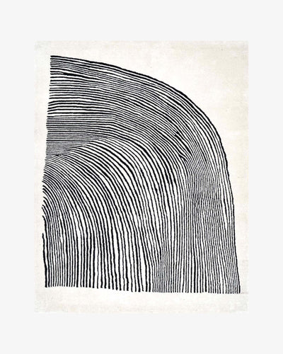 Monochrome Wool Rug / Swatch