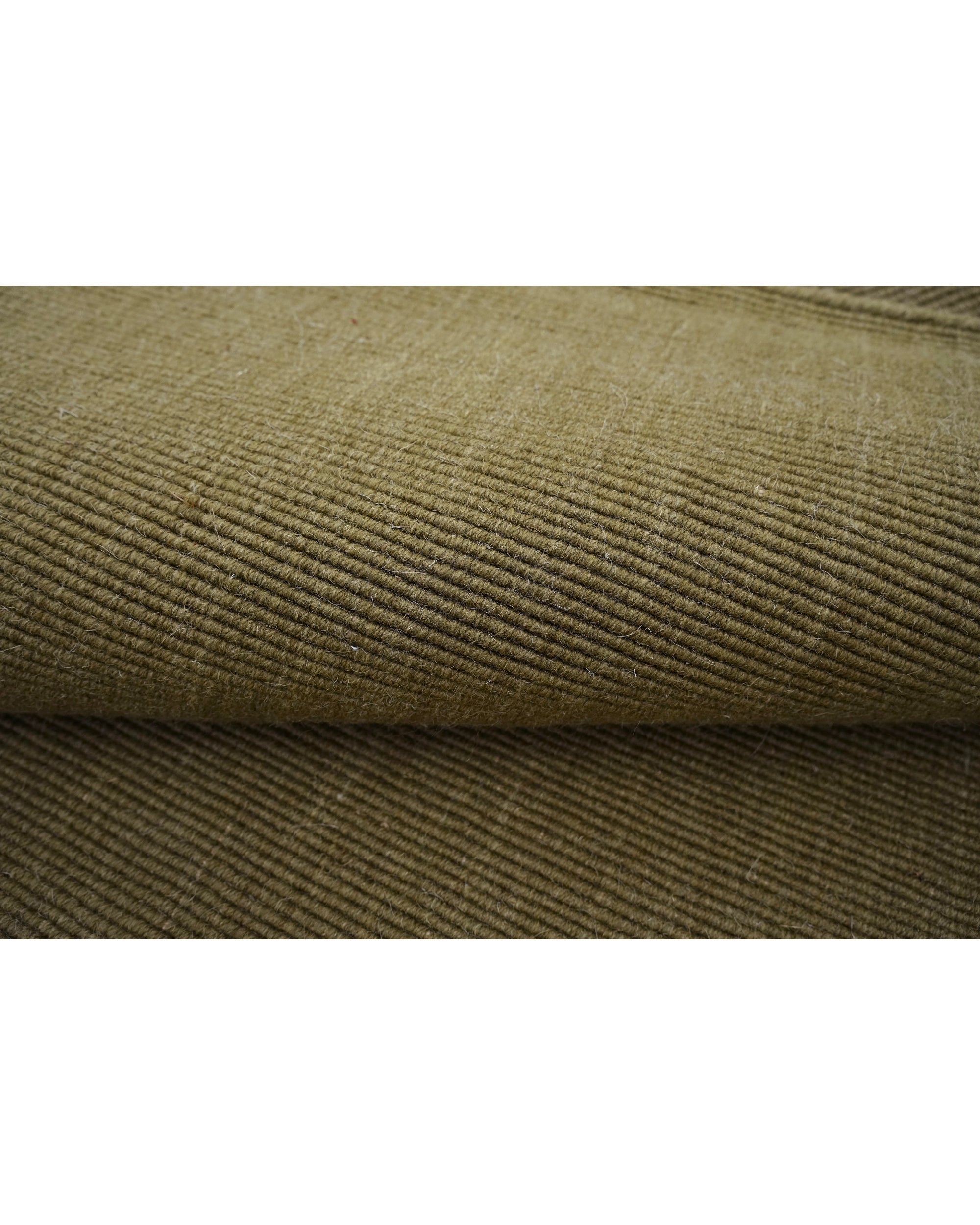Cabra Wool & Jute Rug / Olive by Rugberry, handwoven New Zealand wool and jute, view 3