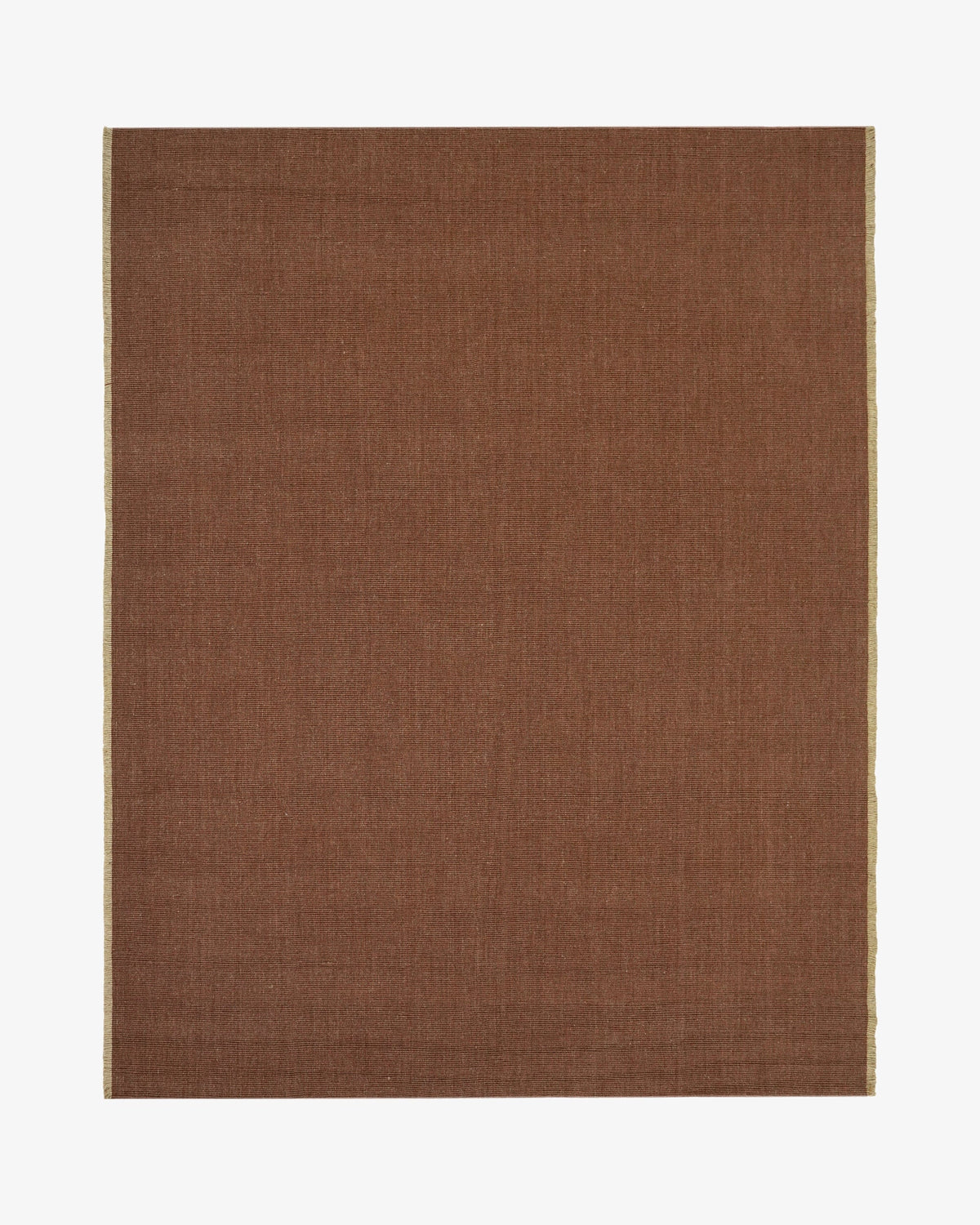 Cabra Wool & Jute Rug in rust, swatch