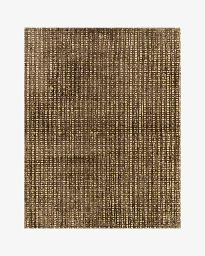 Meraki Jute & Silk Rug / Chocolate / Swatch