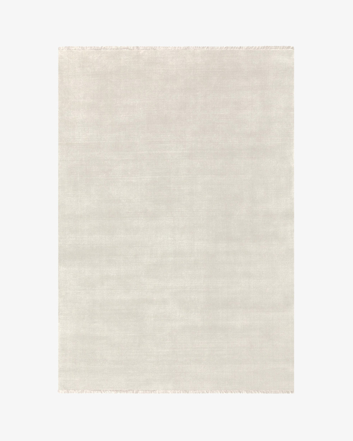 Cashmere Blend Rug in salt, swatch