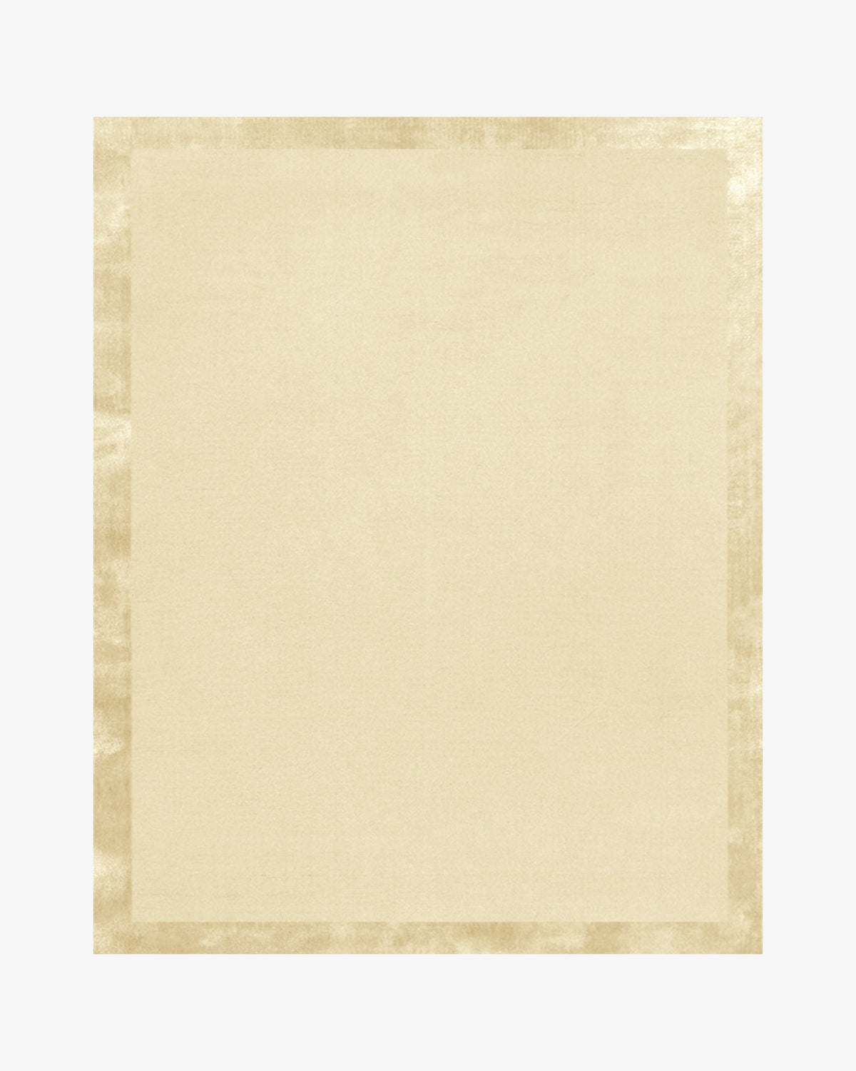 Fragment Wool & Silk Rug in ecru, swatch
