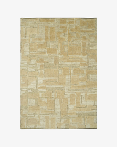 Stratum Knotted Rug / Dune / Swatch
