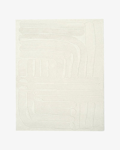 Ivory Wool Rug / Swatch