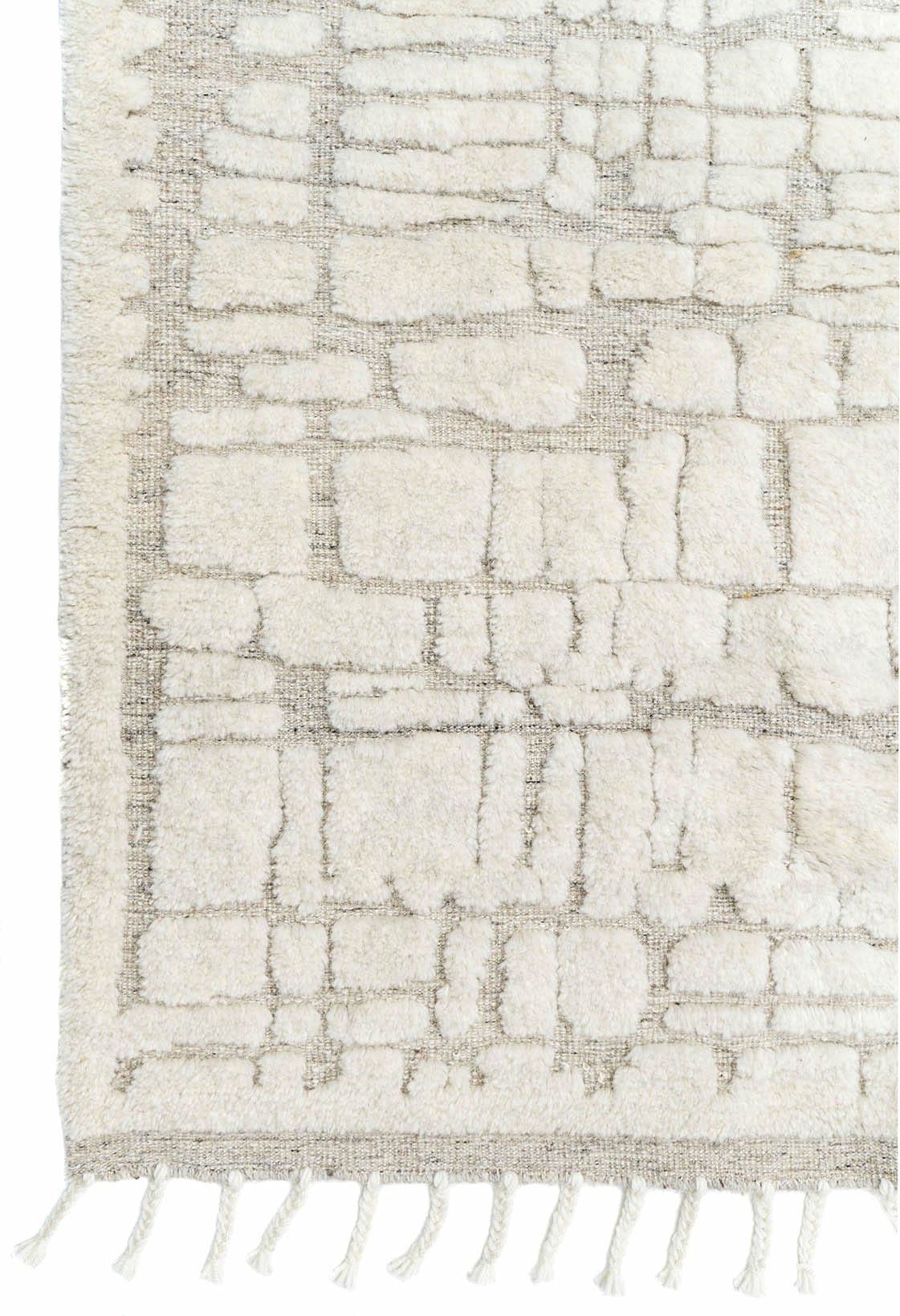 Fern Hand Knotted Wool Rug