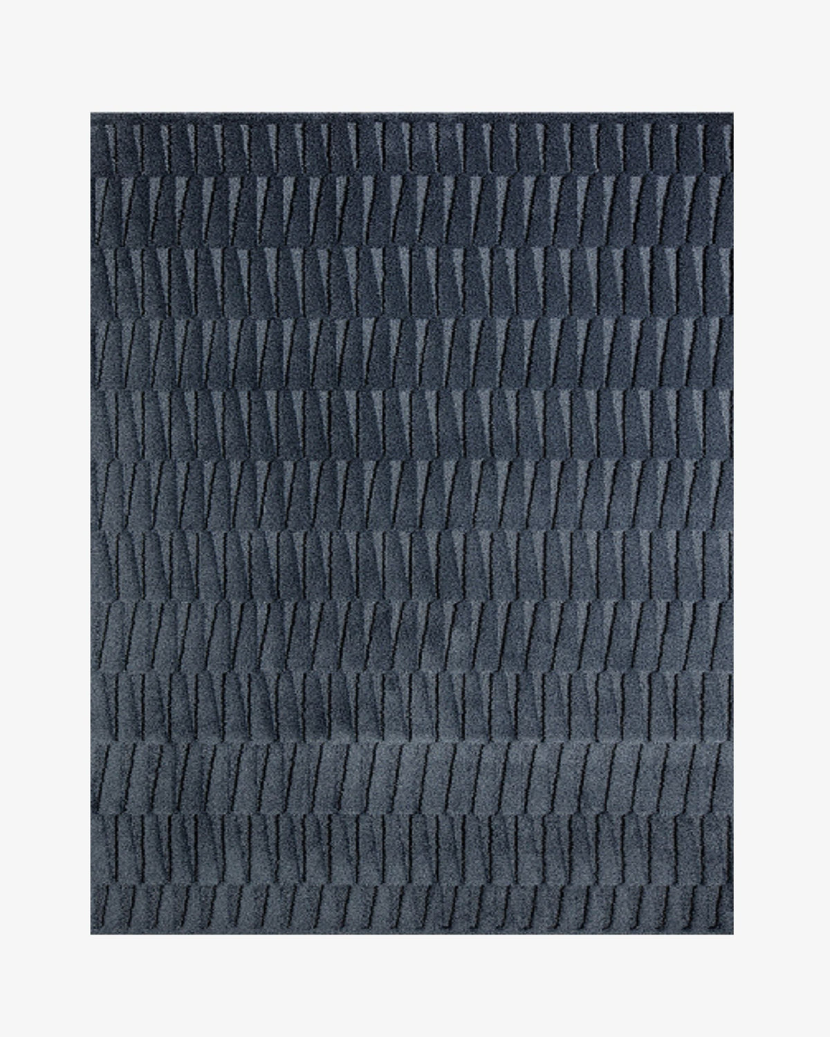 Teal Wool Rug swatch