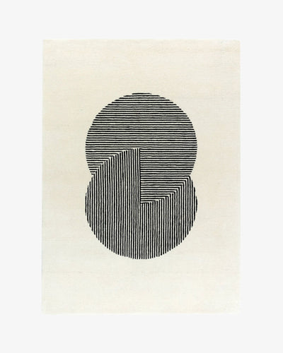 Clique Wool Rug / Bone White / Swatch