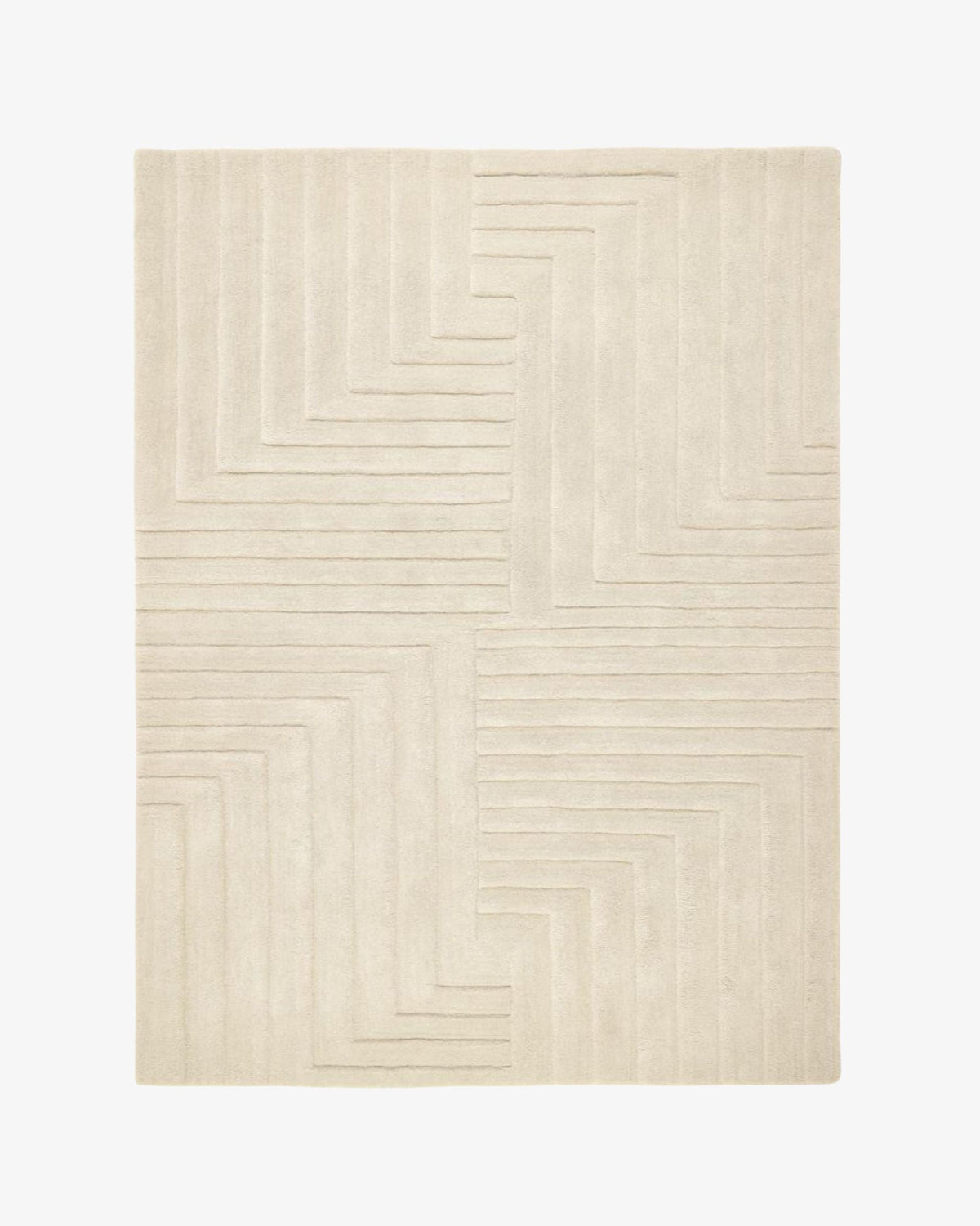 Liner Wool Rug swatch