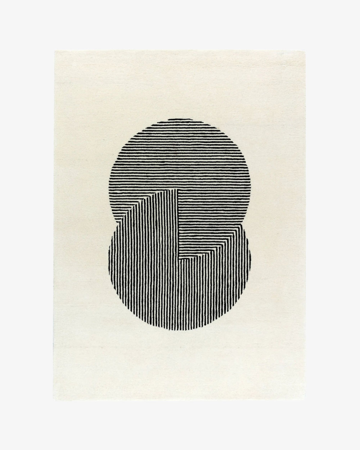Clique Wool Rug / Bone White