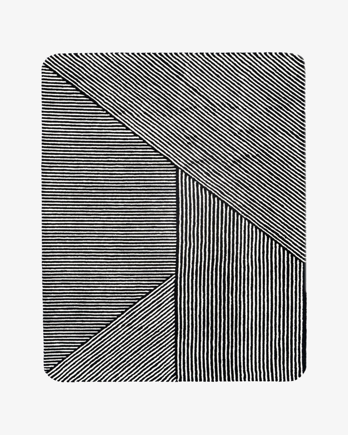 Flair Wool Rug, handmade by Rugberry, made to your measure