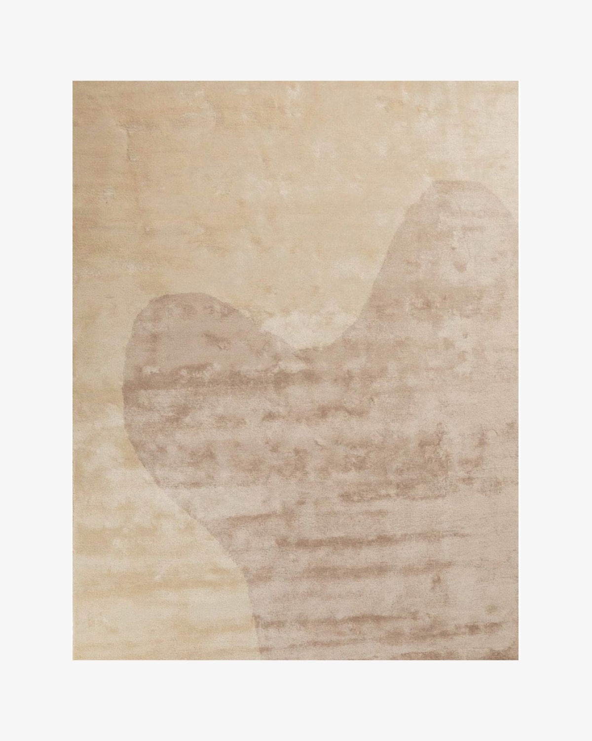 Nasai Silk Rug / Pastel Clay