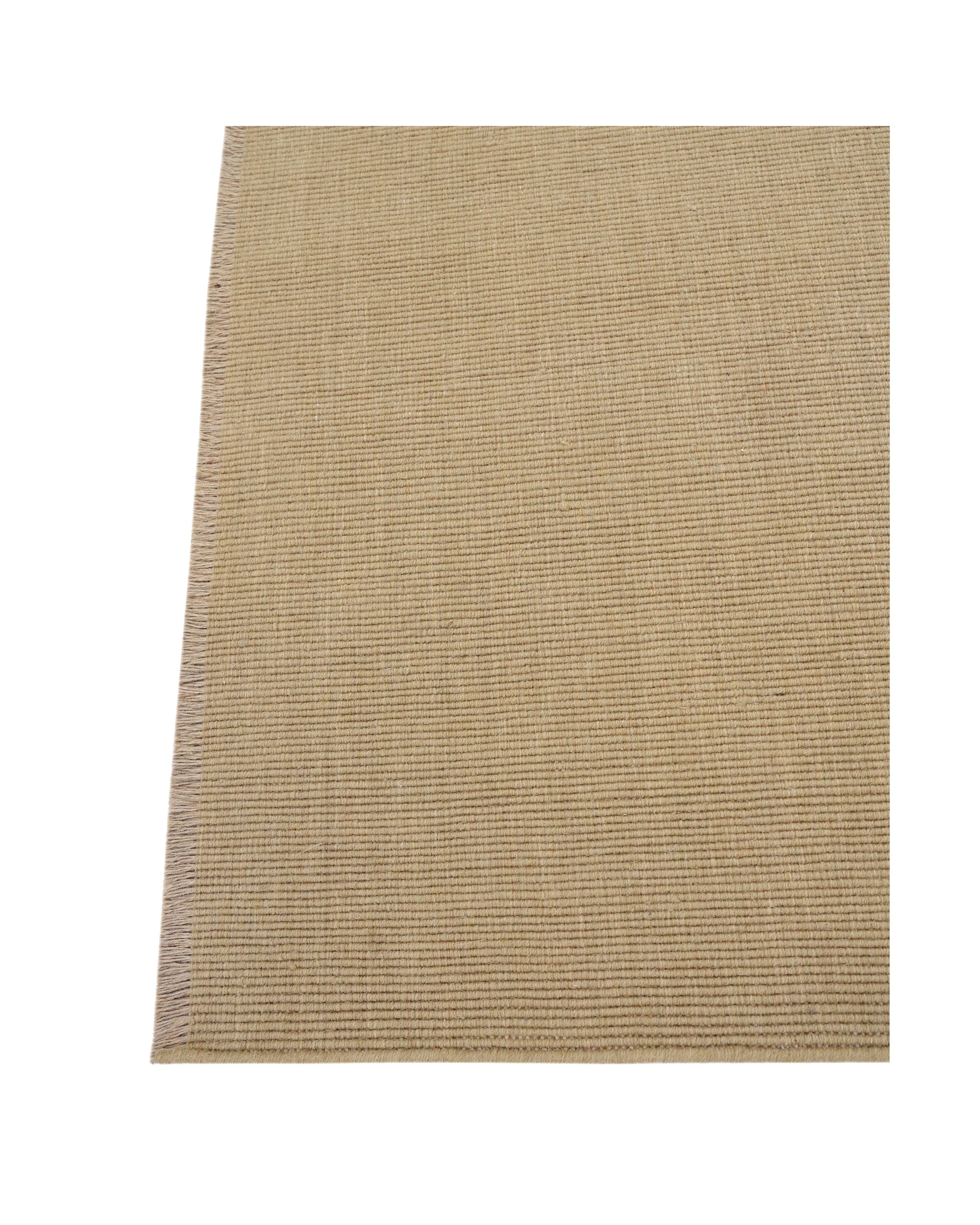 Cabra Wool & Jute Rug / Sand by Rugberry, handwoven New Zealand wool and jute, view 4