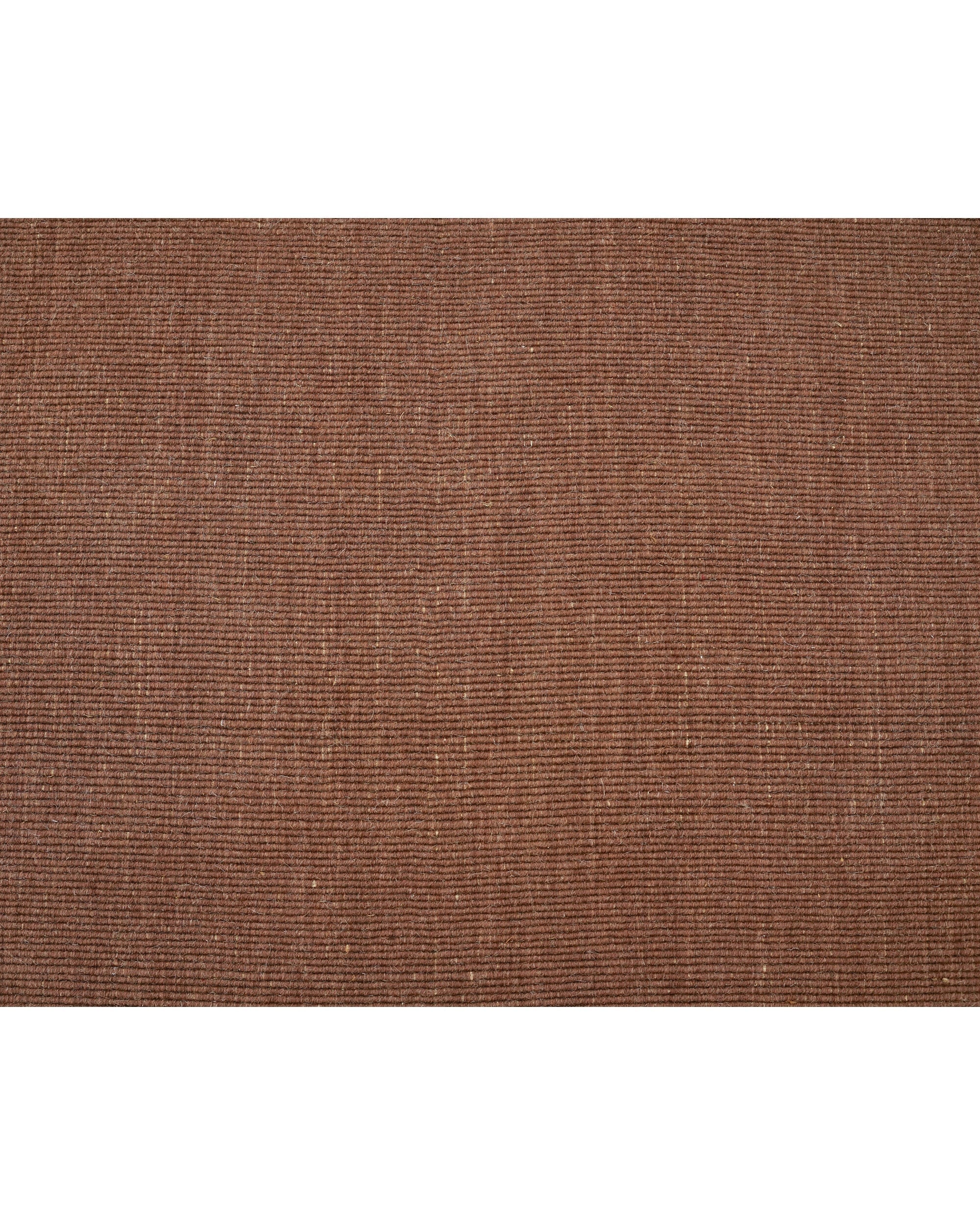Cabra Wool & Jute Rug / Rust by Rugberry, handwoven New Zealand wool and jute, view 3