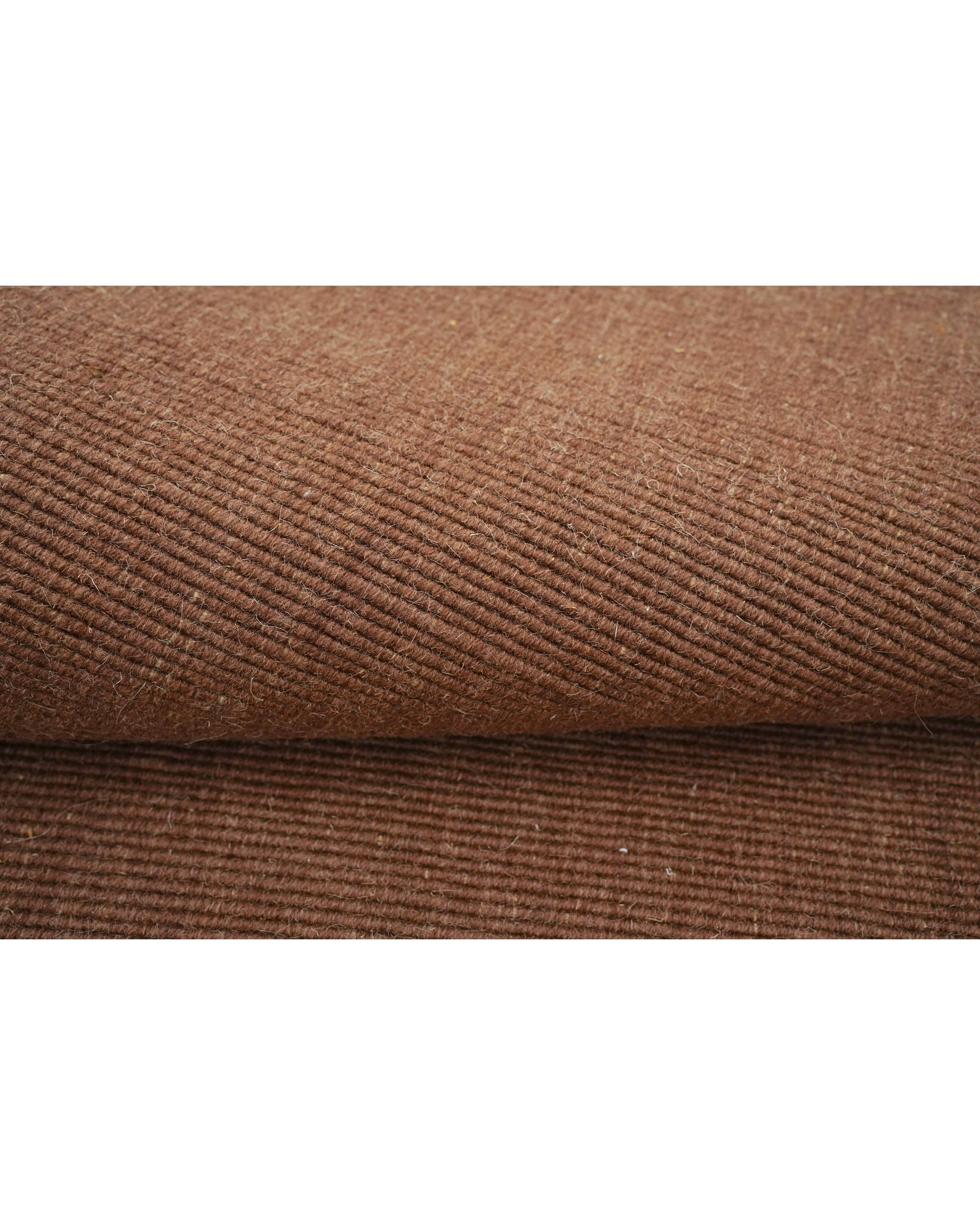 Cabra Wool & Jute Rug / Rust by Rugberry, handwoven New Zealand wool and jute, view 4