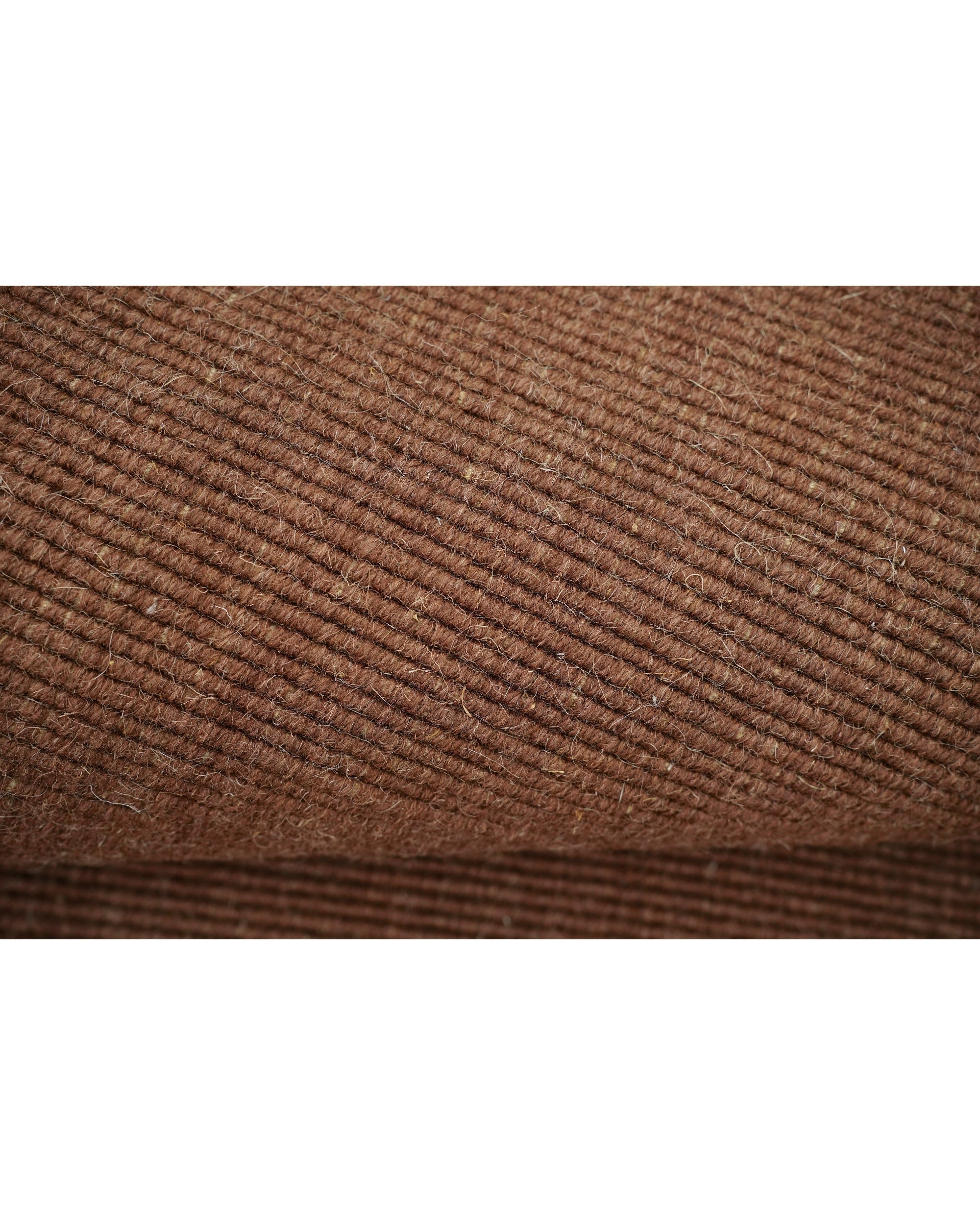Cabra Wool & Jute Rug / Rust by Rugberry, handwoven New Zealand wool and jute, view 5