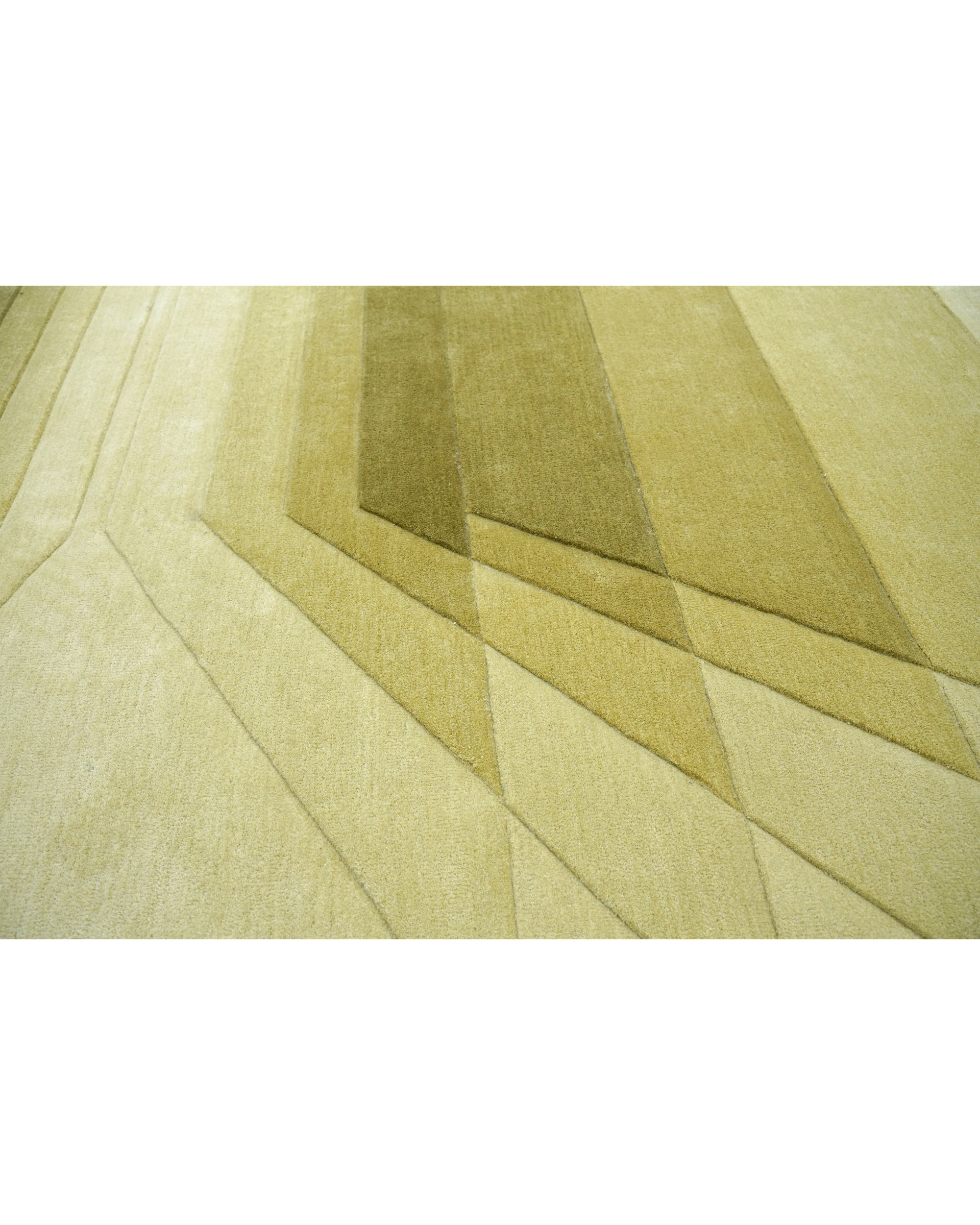 Cavea Wool Rug, layered tonal geometry hand-tufted in New Zealand wool