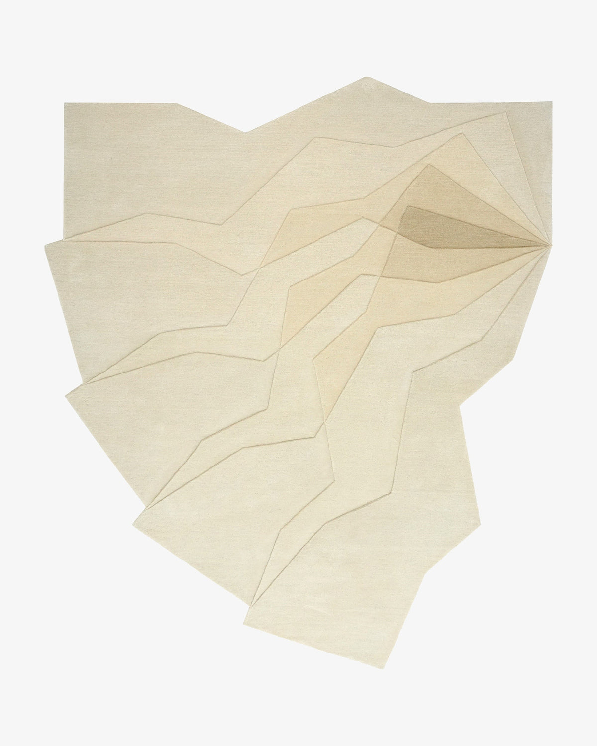 Lucid Wool Rug, hand tufted in New Zealand wool, made to measure by Rugberry