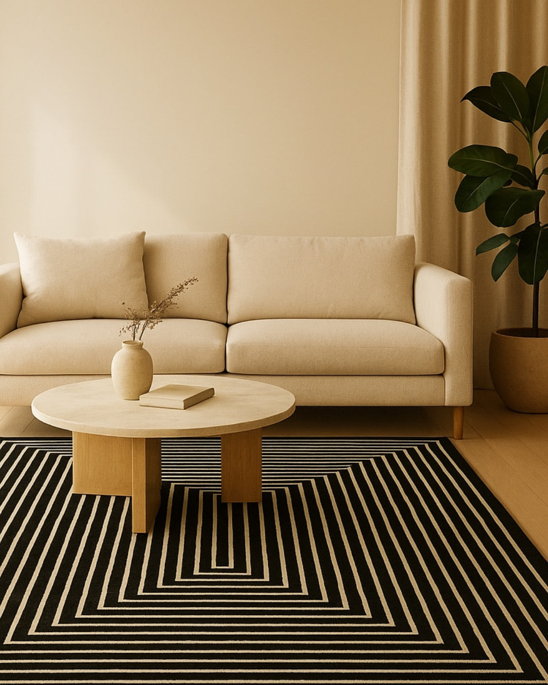 Noir Reversible Rug