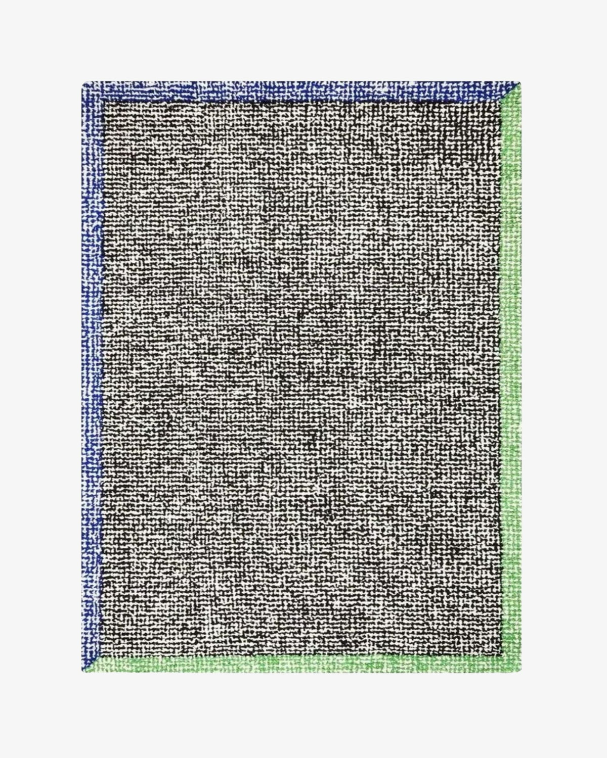 Creek Wool Rug in charcoal, swatch