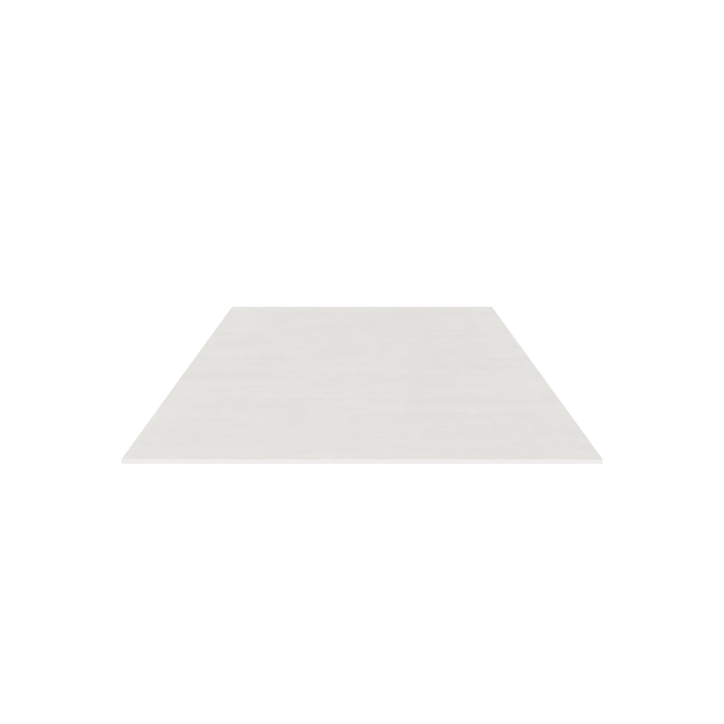 Cashmere Blend Rug / Salt, 3D model at true size (5x8 ft)