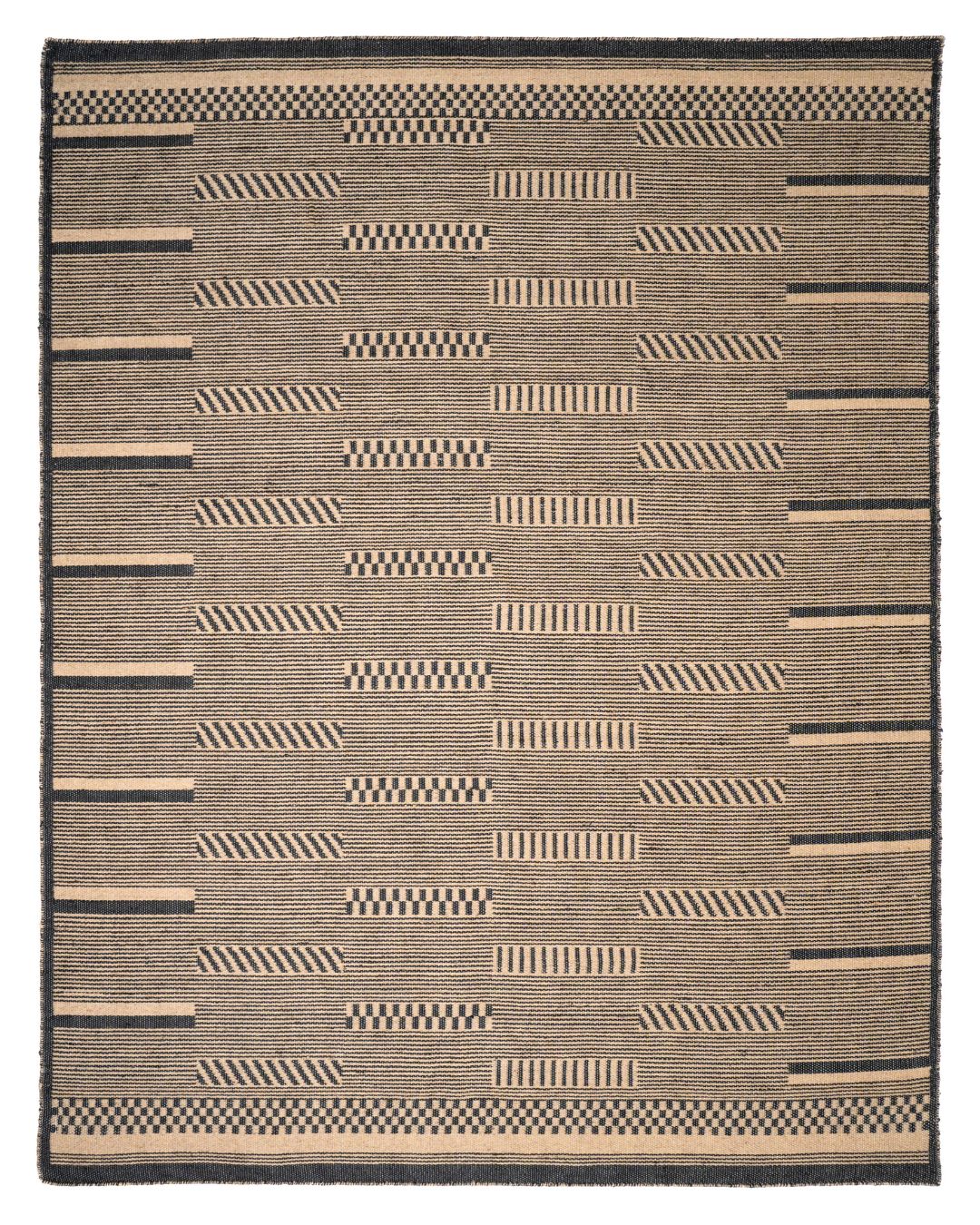 Handwoven Pampas Jute Rug with subtle, earthy patterns inspired by African heritage, perfect for sustainable and modern interiors.